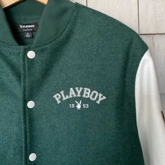 ❣️HOST PICK❣️ Playboy Rare Varsity Bomber Jacket